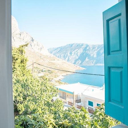 Kalymnos Skalia Mountain-Sea Villa Rum bild