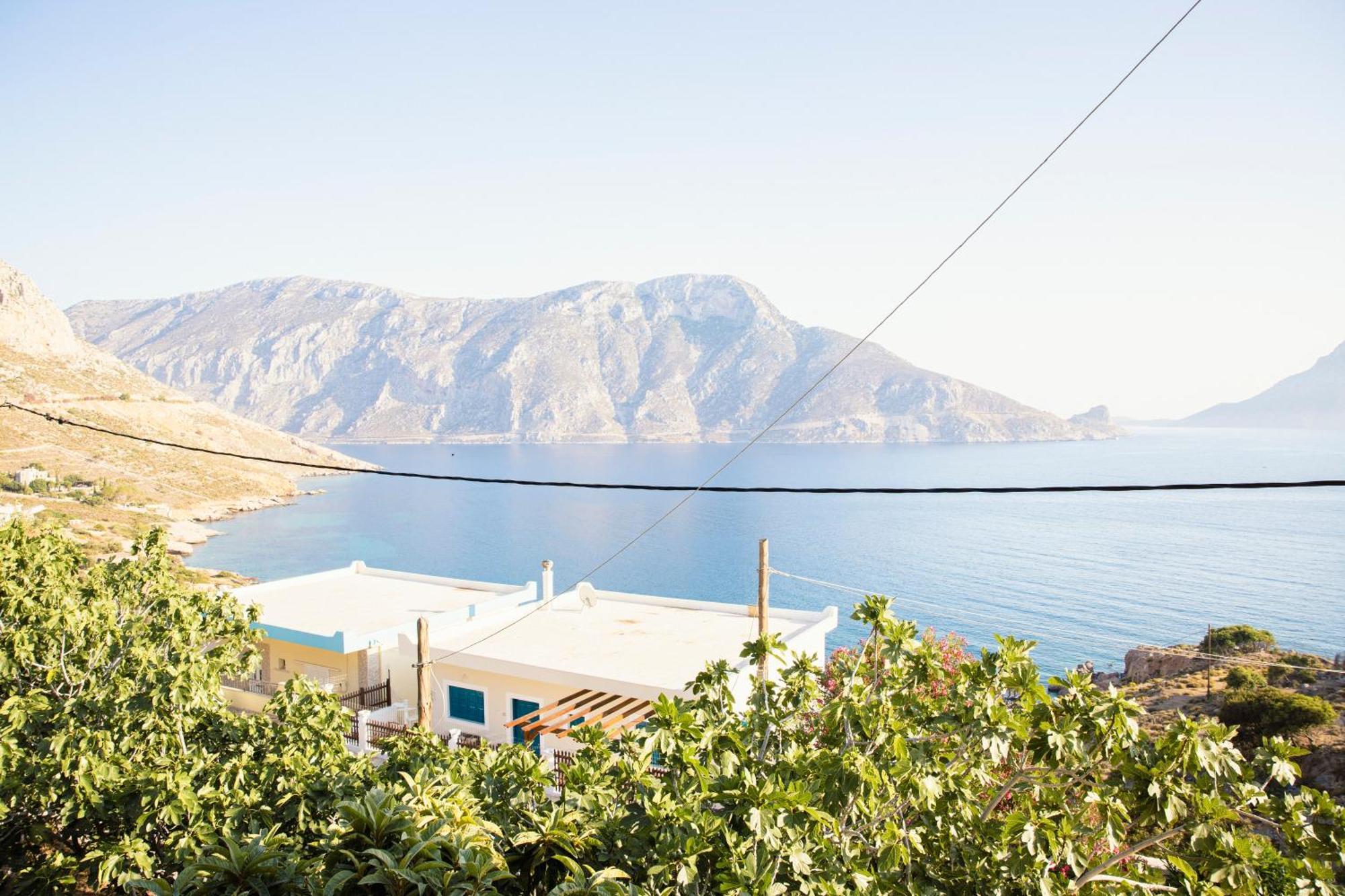 Kalymnos Skalia Mountain-Sea Villa Rum bild