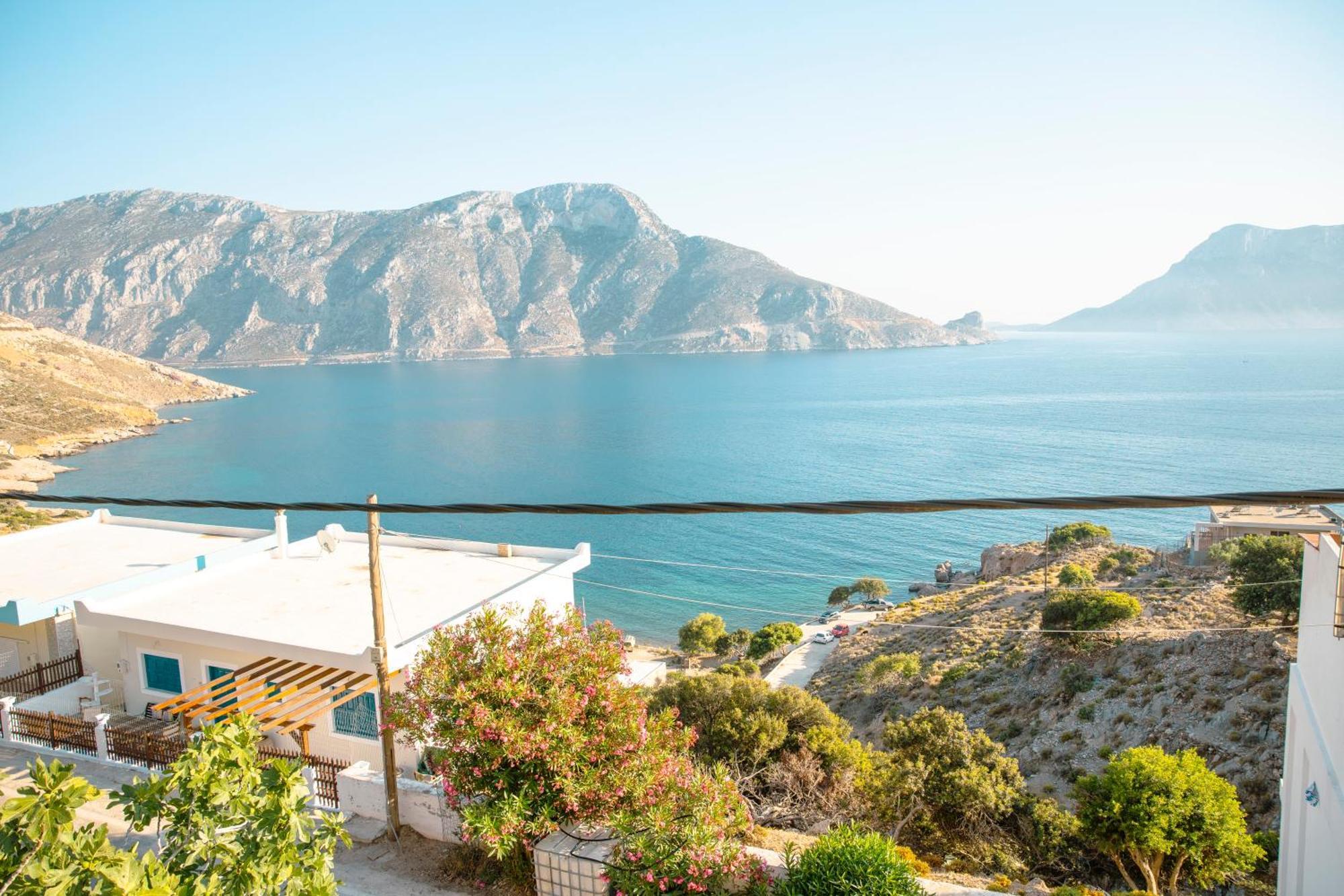 Kalymnos Skalia Mountain-Sea Villa Rum bild